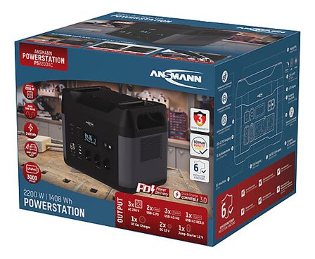 ANSMANN Strømstasjon 2200W