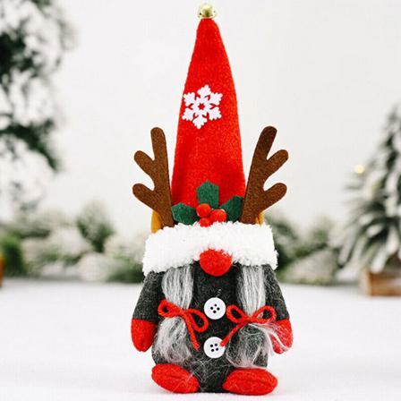 Christmas Gnome Plyschleksaker Docka Ornament Hem Festdekorationer