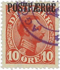 Danmark 1919 - Postfærgemærke AFA 1 - Stemplet