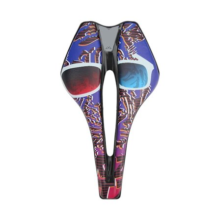 Vedenkestävä Maastopyörän Satulan Pehmuste Hengittävä Tiepyörän Kevyt Satula Pyöräilyyn D-tyyppi