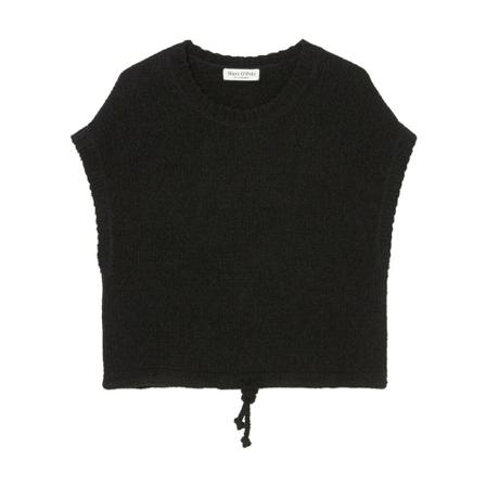 Marc O'Polo Loose sleeveless jumper Sort, Dame Veste
