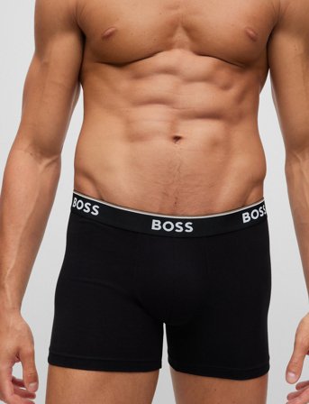 BOSS Boxerbr 3P Power - Black - S