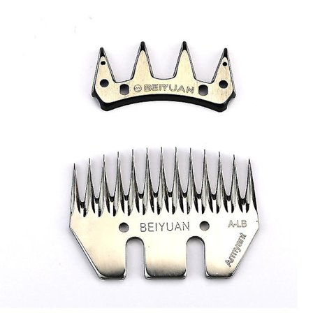 Beiyuan Saks til får/geder Konveks kamskærer Klipningsskærer 13 tandblad Til fåreklipper Saks Saksed30