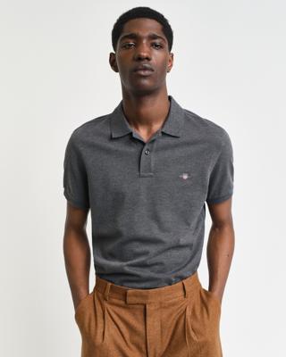 GANT - Klassisk piquéskjorte i slim fit - Herre - M