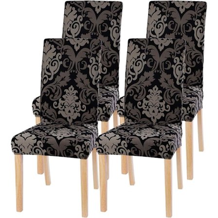 4 venyttävää tuolinpäällys ruokasalin irtopäällinen universaaliin istuvuuteen Str