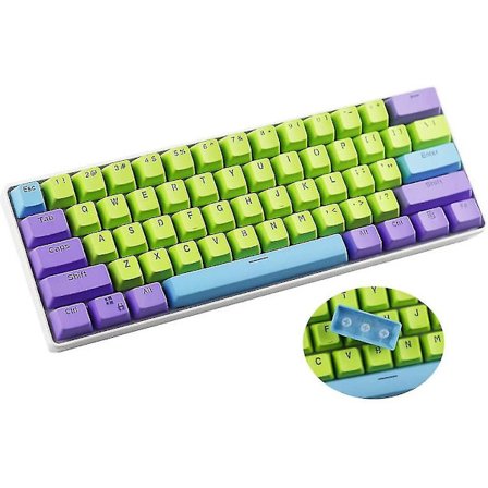 61 Pbt Keycaps 60 Prosent, Ducky One 2 Mini Keycaps Oem Profil