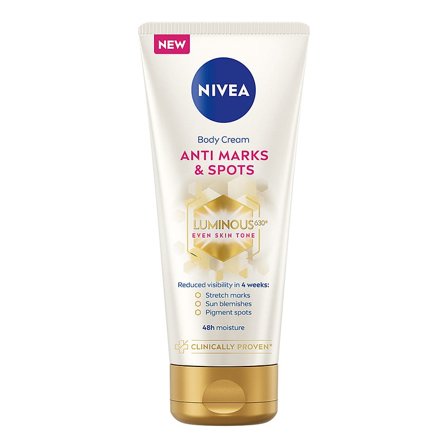 NIVEA Luminous Anti Marks & Spots Body Cream 200 ml, Skincare, Kropspleje, Bodylotion