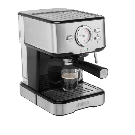 Princess Espressomaskin Med Mjölkskumning 20bar Köksmaskiner Unisex Silver