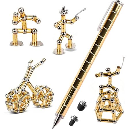 Creative Metal Magnetic Pen Dekompression Toy Fidget Pen