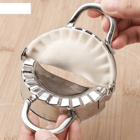 Dumplingform / Form i rustfritt stål 96