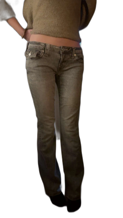 True Religion Joey Low Rise Flare Jeans