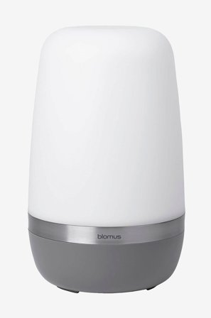Blomus - Mobil Lampe LED Spirit diameter 21,5 cm - Grå - Oppladbare lamper - Fra Homeroom