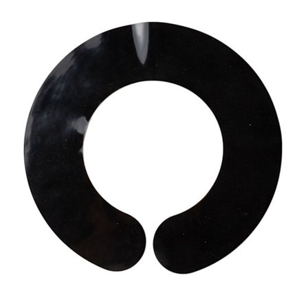 Silikone klippekrave halsbeskytter magnetisk vandtæt farvekappe professionel frisørhårkappe til salonbrug