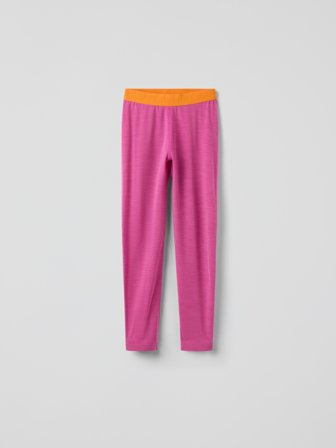 Polarn O. Pyret Långkalsonger ullmix - 74 - 80 - barnkläder - pink