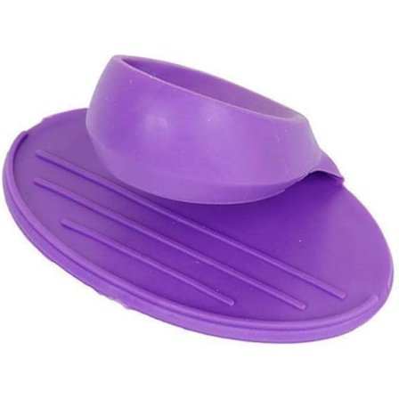 Nye silikon varmebestandige fingerbeskyttere, egnet for hjemmekjøkken, med en fortykket design og temperaturmotstand. (1 stk, farge)