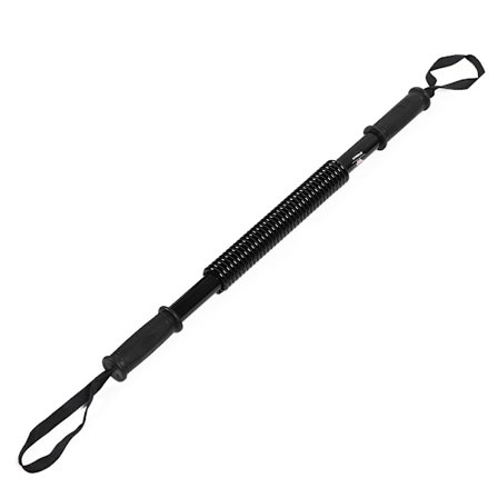 Multifunktionell armkraftstränare fjäder underarm styrka muskeltränare fitnessutrustning (svart 40 kg)