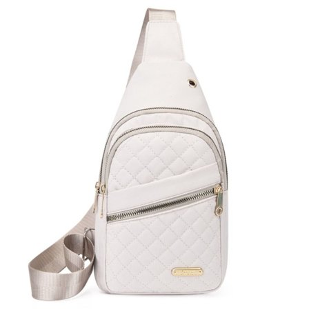 Dame Sling Bag Crossbody Bag HVIT