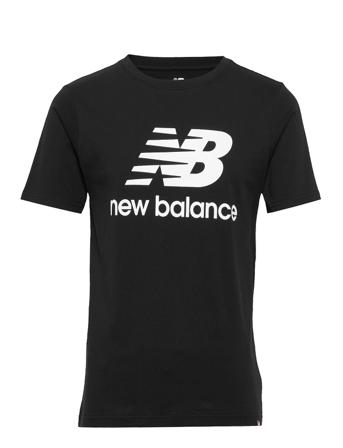 Essentials Stacked Logo T Black New Balance