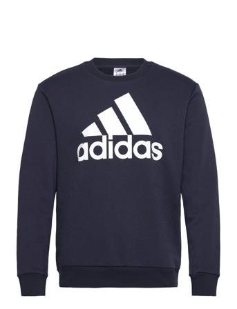 Essentials Fleece Big Logo Sweatshirt Sport Sweat-shirts & Hoodies Sweat-shirts Navy Adidas Sportswear