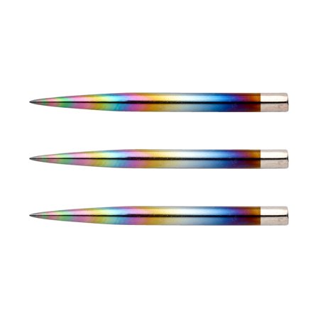 Red Dragon Specialist Dart Points - Rainbow Effect Coated 32mm