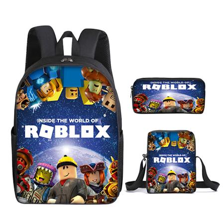 Nyt tegneserie Roblox folkeskole- og gymnasieelevers rygsæk tresæt