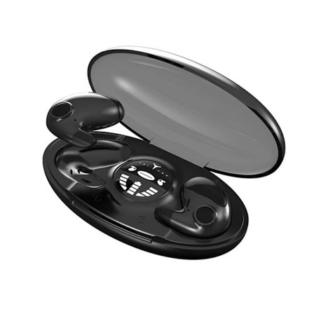 Trådløse høretelefoner Usynlige sovehøretelefoner SORT Sort