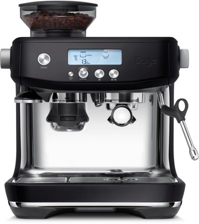 Sage Sage Barista Pro Espressomaskin - Black Truffle - Espressomaskin med snabb uppvärmning