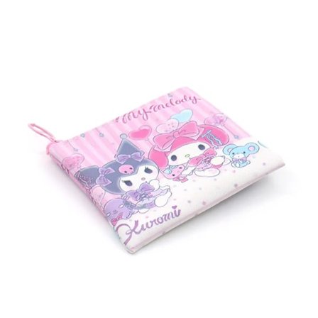Kawaii Tegnefilm Taske Cinnamoroll Melodi Pachacco Pom Pom Purin Kuromi Læder Kort Holder Sød mønt pung