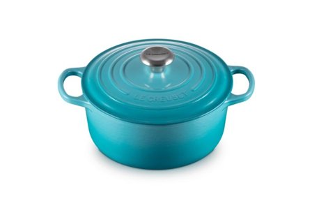 Le Creuset Støpejernsgryte Signature Caribbean 4,2L