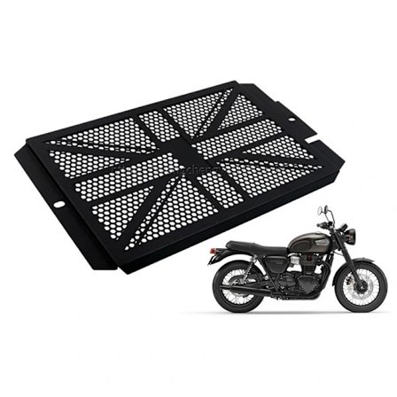 Motorsykkelradiatorbeskyttelse for Black og T120 T100 Speed Twin Street Cup Twin Thruxton 2017+