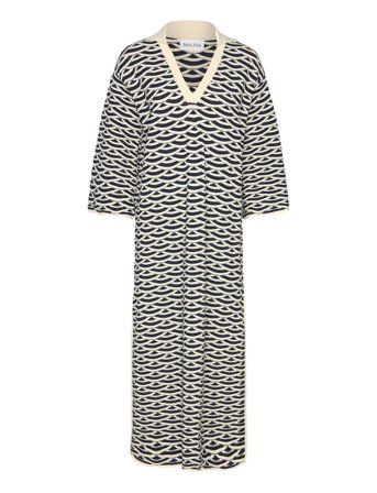Malina | Tuva Structure Knitted Kaftan | M