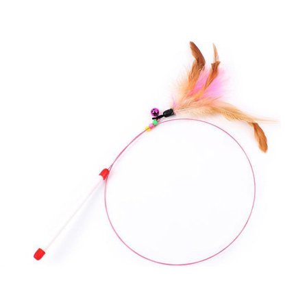 Kattleksak med fjädrar - Cat toy