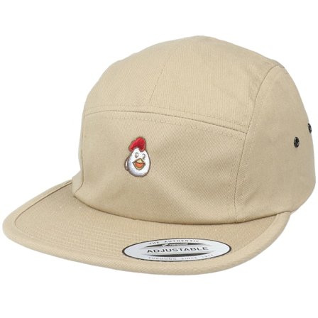 Abducted - Beis 5panel Gorra - Tiny Hen Khaki 5-Panel @ Hatstore