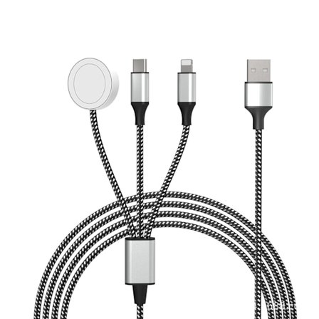 Laturi Apple Watch iWatch Series 7/6/SE/5/4/3/2/1, 3 in 1