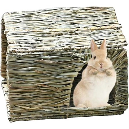 Pupun talo kanin häkki lemmikki taitettava ruohotalo kani Totoro hamsteri siili