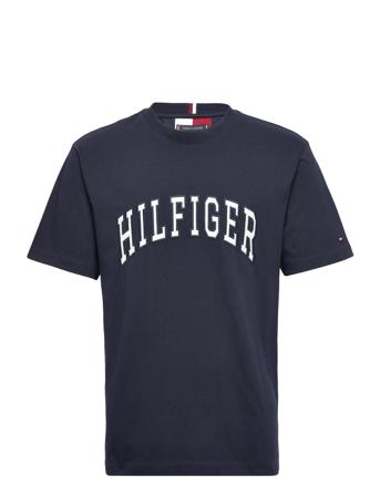 Hilfiger Arch Casual Tee T-shirts Short-sleeved Blå Tommy Hilfiger
