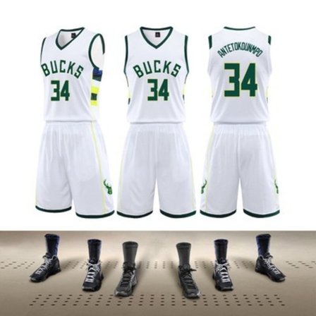 #Nba 22/23 Bucks 23 Jersey Barn Jersey Set för barn och vuxna