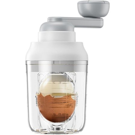 Manuell Äggshaker - Bärbar Äggspinnare | Golden Egg Maker | Egg Scrambler För Att Göra Hårdkokta Ägg | Anti-slip Guld Äggmixer