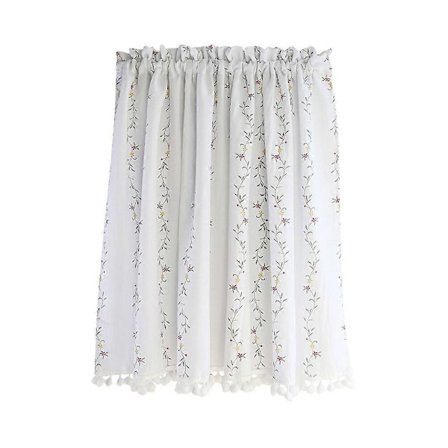 1 kpl Ikkunan Lyhyt Verho Viehättävä Puoliverho Pimennysverho Kotikäyttöön