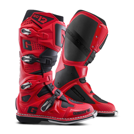 Crossstøvler Gaerne SG12 Rød/Sort 44