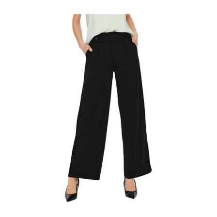 Jacqueline de Yong Wide Byxor svart, Dam Byxor, Dam, Storlek: M