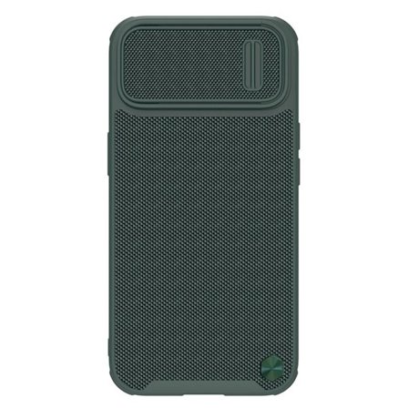 Nillkin Textured S Case iPhone 14 Pro Max pansrede deksel med kameradeksel mørkegrønn