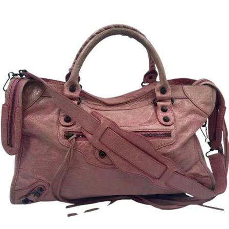 Balenciaga Vintage Pre-owned Handbags rosa, Dam Vintage Väskor, Dam, Storlek: ONE SIZE