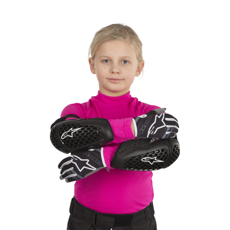 Chrániče Loktů Alpinestars Bionic Plus Dětské Černá S/M