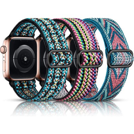 Kompatibelt Apple Watch-armband 38 mm 40 mm 41 mm 42 mm 44 mm 3-pack 2 38mm/40mm/41mm