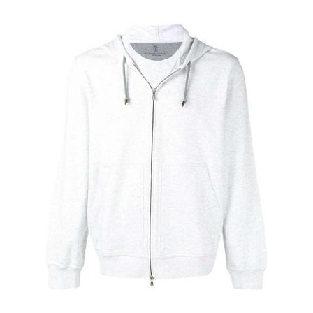Brunello Cucinelli, Sweater Szary, Mężczyzna, Rozmiar: L