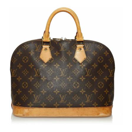 Louis Vuitton Vintage, Pre-owned Bag Bruin, Dames, Maat:ONE Size