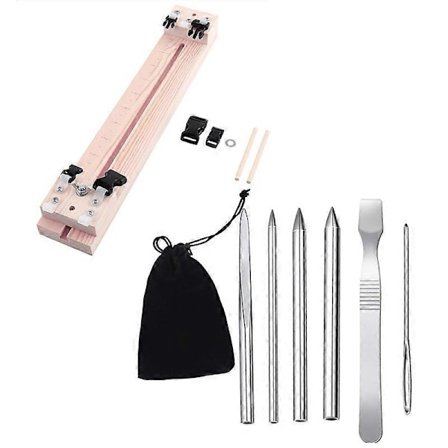 7 STK Paracord Armbånd Strikkeværktøj Paracord Værktøj Paracord Jig DIY Træ Paracord Fletning.pa