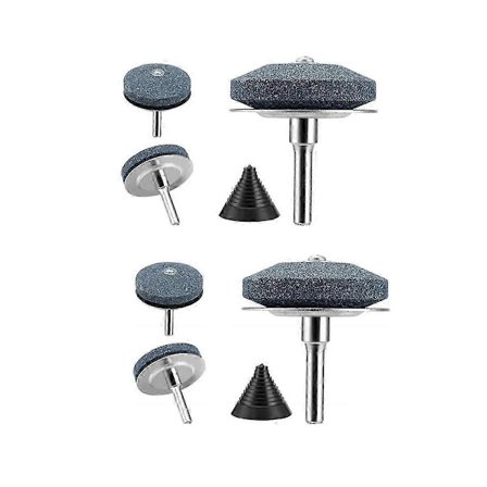 Ruohonleikkurin terän teroitin metallisella ohjaimella, universaali kulutusta kestävä ruohonleikkurin terän teroitin