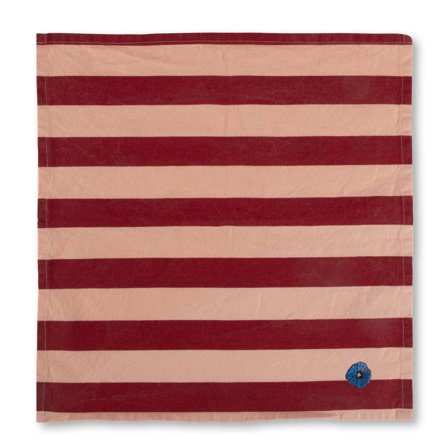 Byon Leya lautasliina 2-pakkaus, punainen/vaaleanpunainen